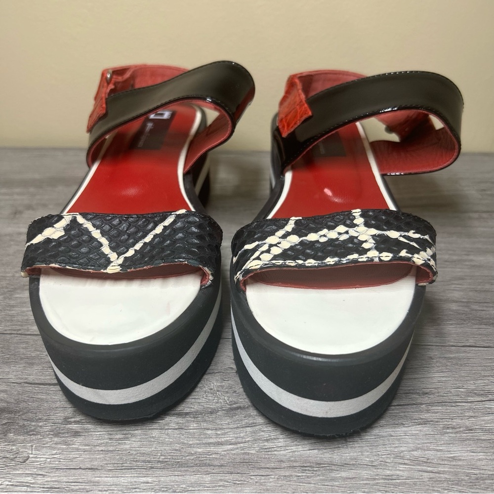 Giuliano Fujiwara Platftom Sandals size 37